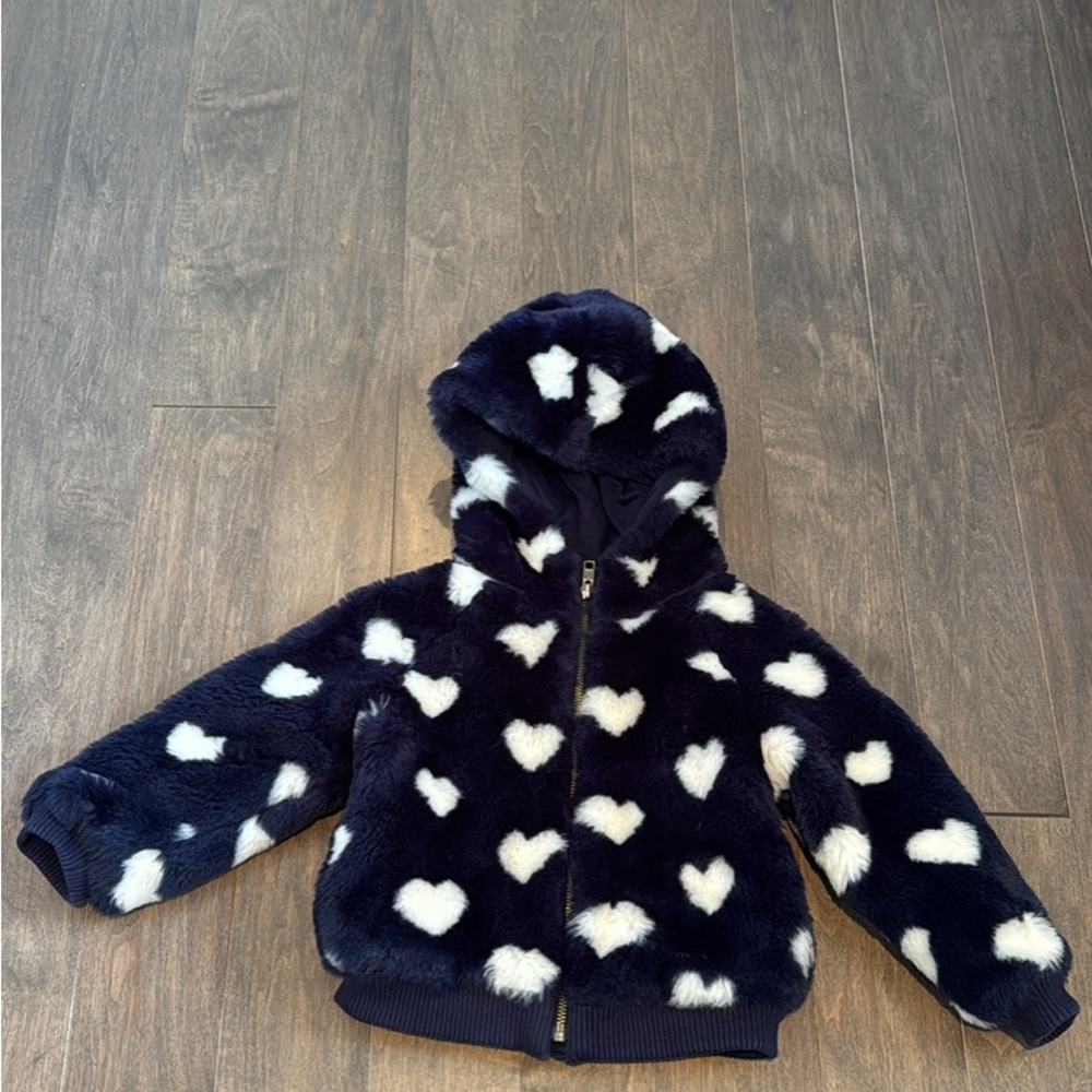 Baby Gap Faux Fur Bomber Jacket